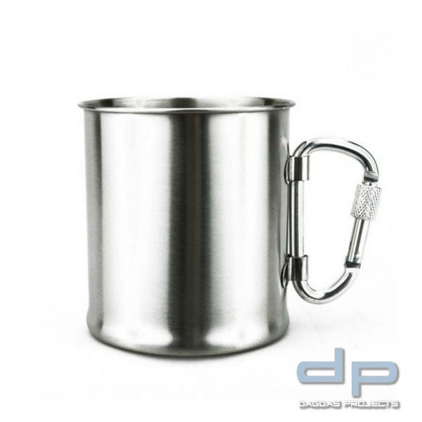 Stainless steel Becher