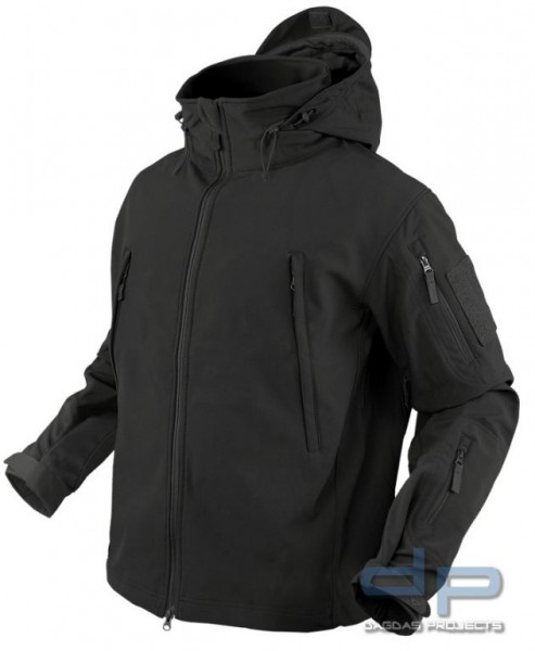 S.T. Condor Summit Softshell Jacke Farbe Schwarz Größe XXL