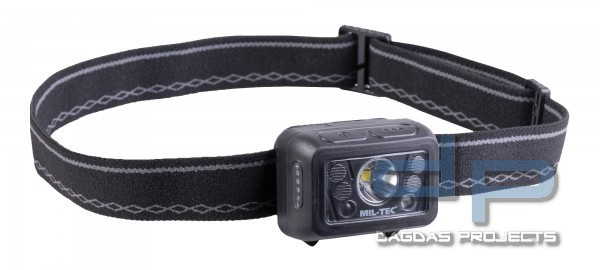 Mil-Tec GC 260 Kopflampe LED (inkl. Akku)