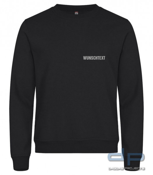 Unisex Miami Roundneck in verschiedenen Farben mit Aufdruck nach Wunsch auf Brust und Rücken