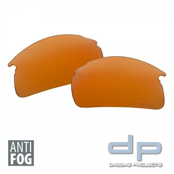 EDGE TACTICAL SHARP EDGE - ERSATZ-GLÄSER &quot;TIGER-LINSE&quot;, FARBE: ORANGE