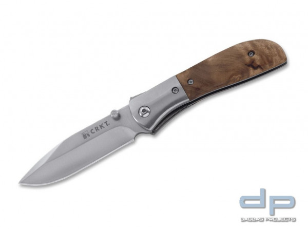 CRKT M4 Burled Wood Taschenmesser