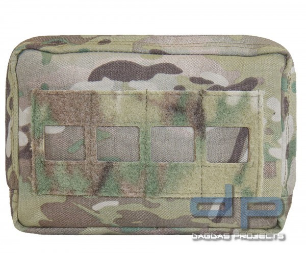 WAS LASER CUT MEDIUM HORIZONTAL UTILITY POUCH, FARBE: MULTICAM