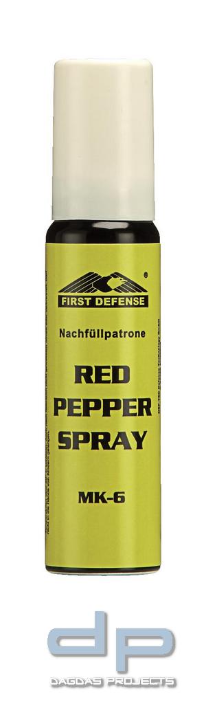 First Defense MK-6 Pepper Spray Refill | Dagdas Projects Behördenausrüster